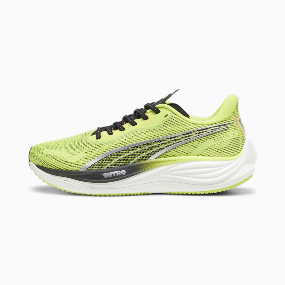 Puma Velocity NITRO™ 3 Psychedelic Rush Running Shoes - Lime Pow-Black-Silver