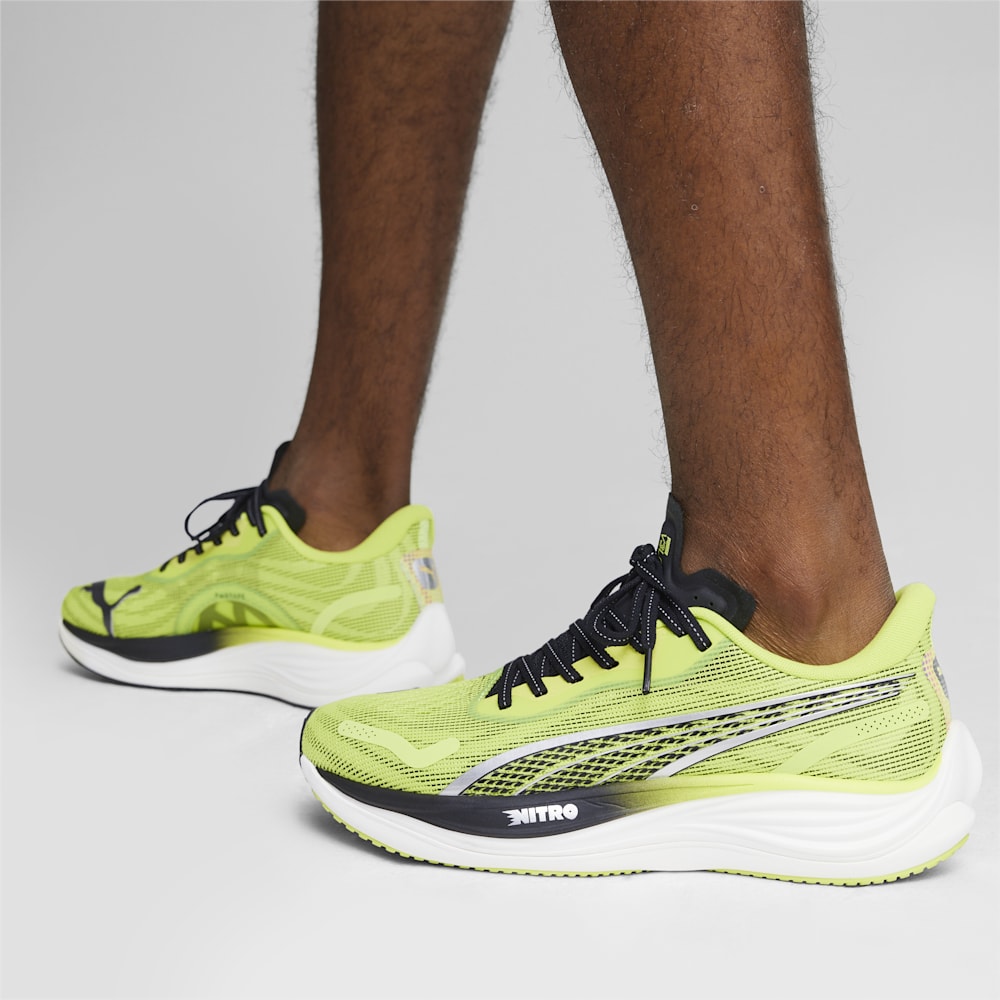 Puma Velocity NITRO™ 3 Psychedelic Rush Running Shoes - Lime Pow-Black-Silver