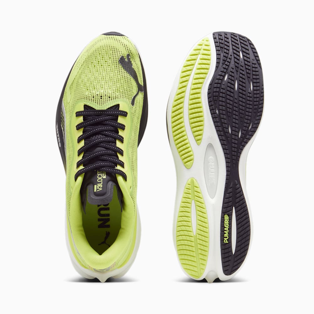 Puma Velocity NITRO™ 3 Psychedelic Rush Running Shoes - Lime Pow-Black-Silver