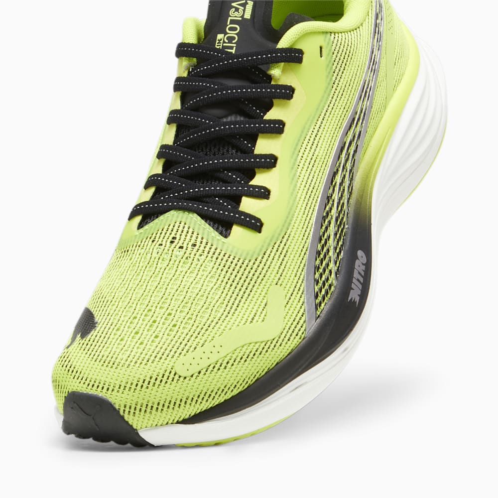 Puma Velocity NITRO™ 3 Psychedelic Rush Running Shoes - Lime Pow-Black-Silver