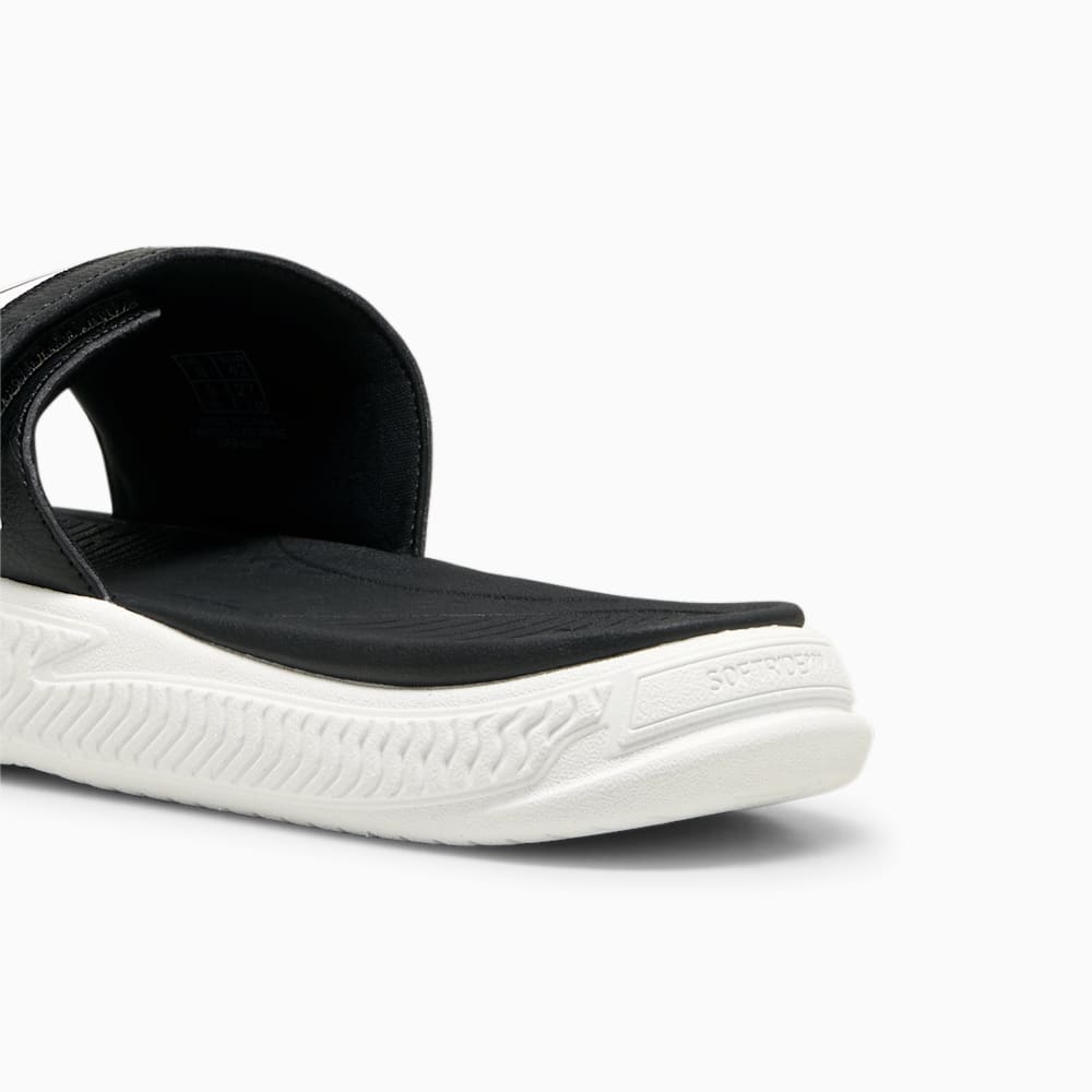 Puma SoftridePro 24 V Slides - Black-Black-White