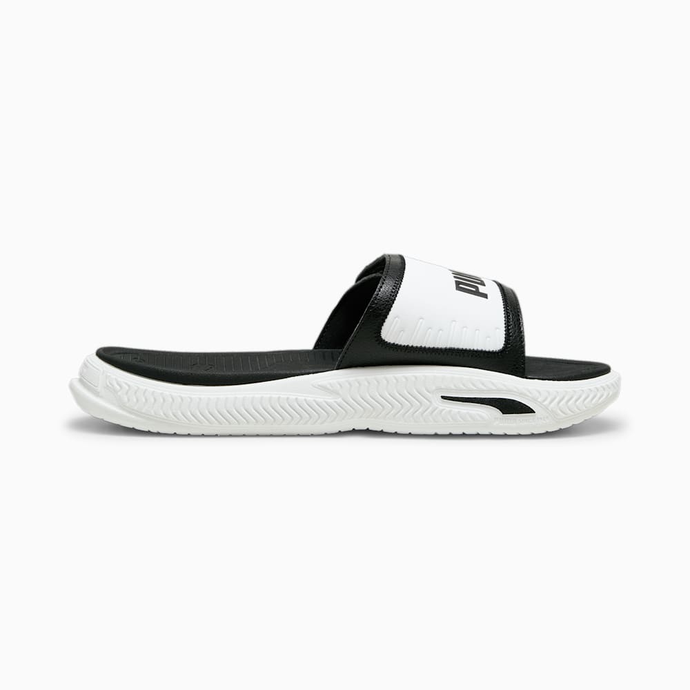 Puma SoftridePro 24 V Slides - Black-Black-White