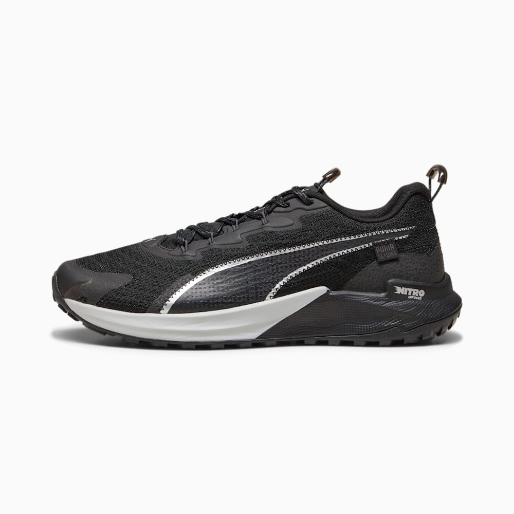 Puma SEASONS Fast-Trac NITRO™ 2 Running Shoes - Black-Dark Coal