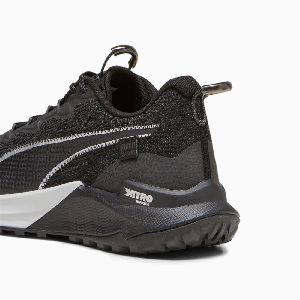 Puma SEASONS Fast-Trac NITRO™ 2 Running Shoes - Black-Dark Coal