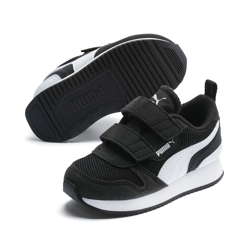 Puma PUMA R78 Toddler Shoes - Black-White