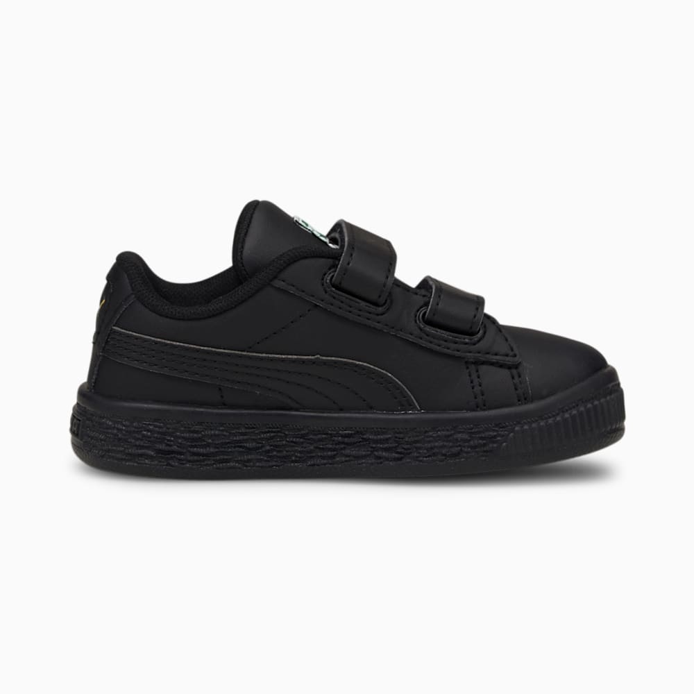 Puma Basket Classic XXI Toddler Shoes - Black-Black