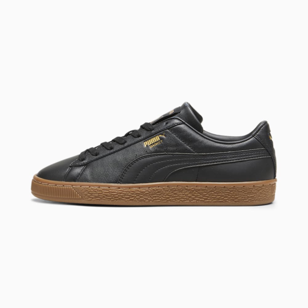 Puma Basket Classic XXI Sneakers - Black-Black-Gold