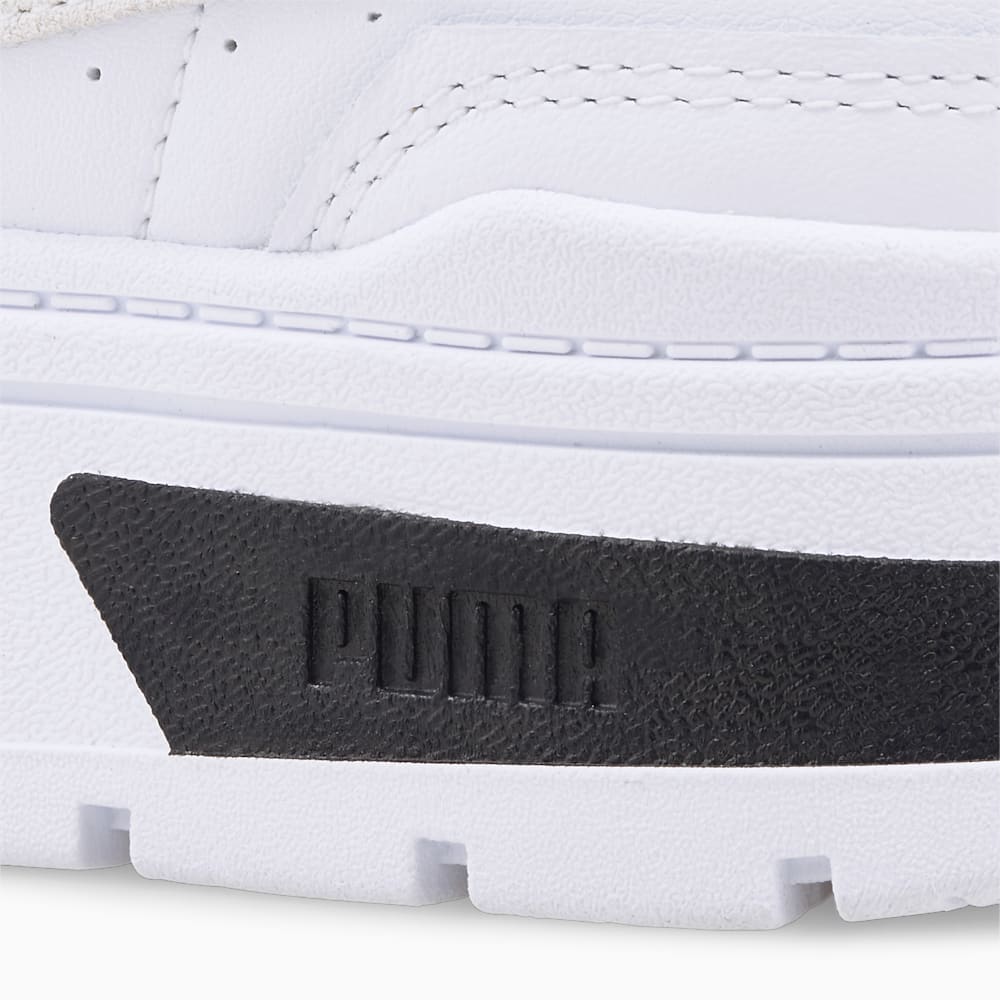 Puma Mayze Stack Sneakers - White-Vaporous Gray