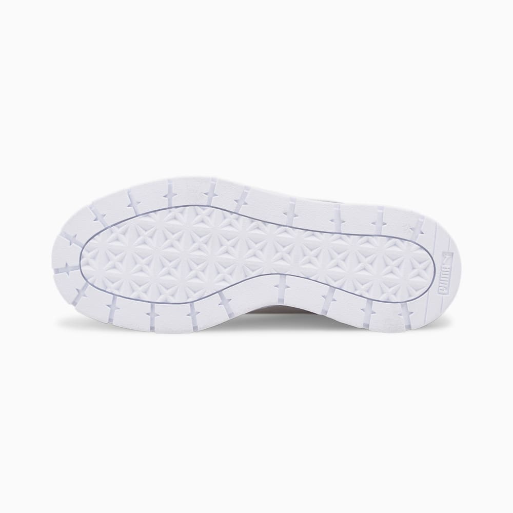 Puma Mayze Stack Sneakers - White-Vaporous Gray