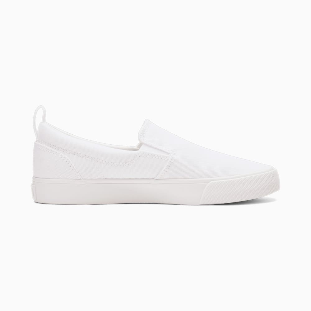 Puma Bari Slip-On Comfort Shoes - White-Silver