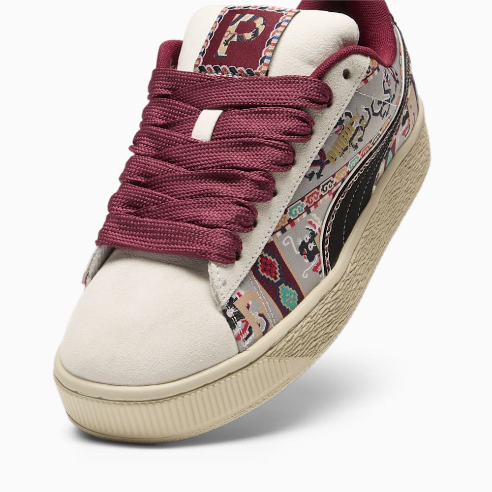 Puma Suede XL BZ - Warm White-Black-Team Regal Red-Putty