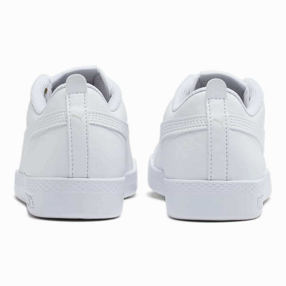 Puma Smash v2 Leather Sneakers - White-White