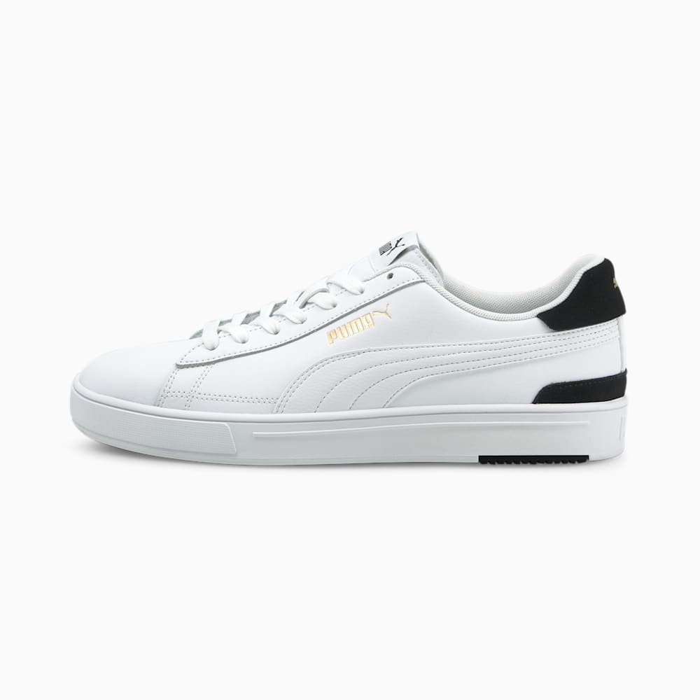 Puma Serve Pro Sneakers - White-White-Team Gold-Black