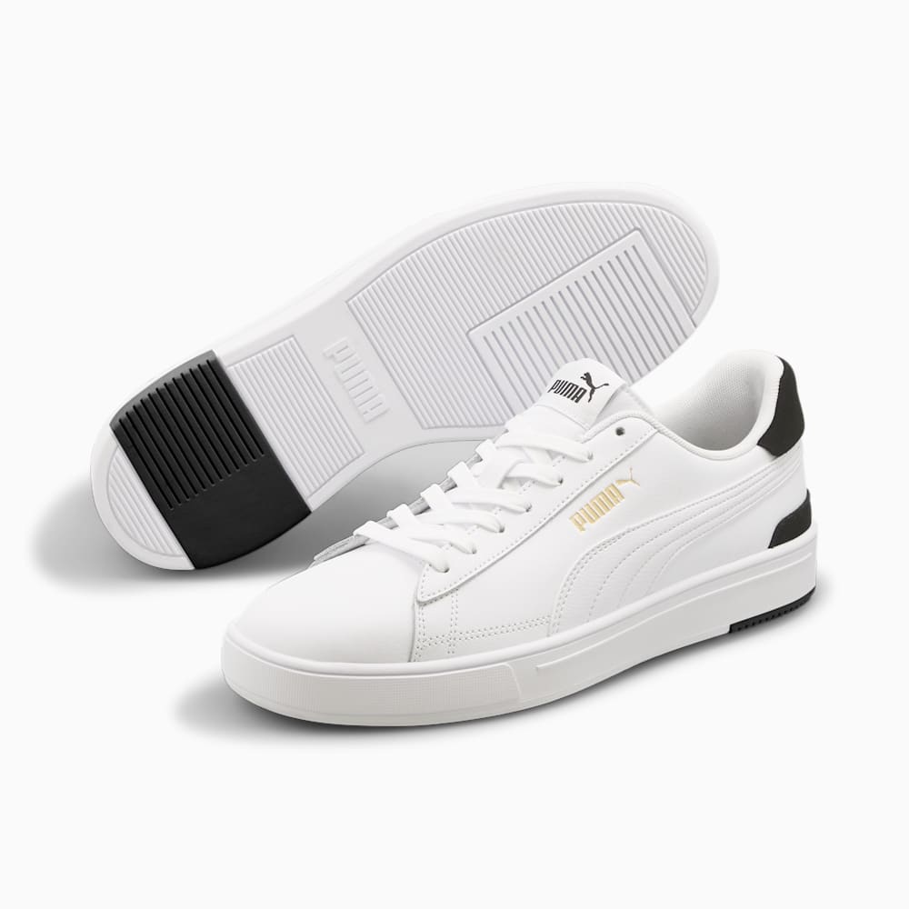 Puma Serve Pro Sneakers - White-White-Team Gold-Black