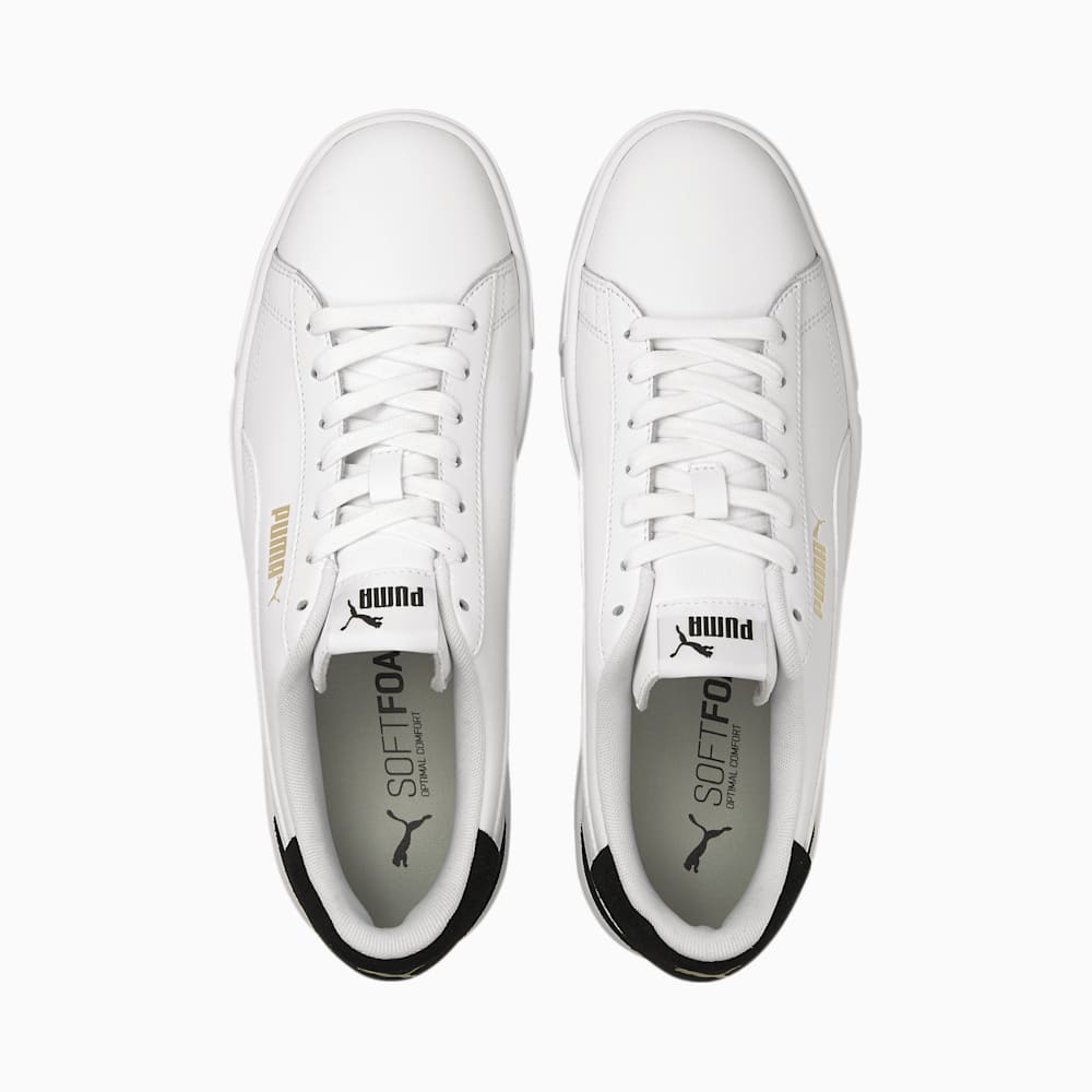 Puma Serve Pro Sneakers - White-White-Team Gold-Black