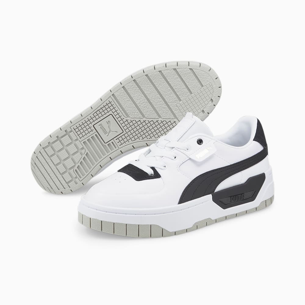 Puma Cali Dream Sneakers - White-Black-Gray Violet