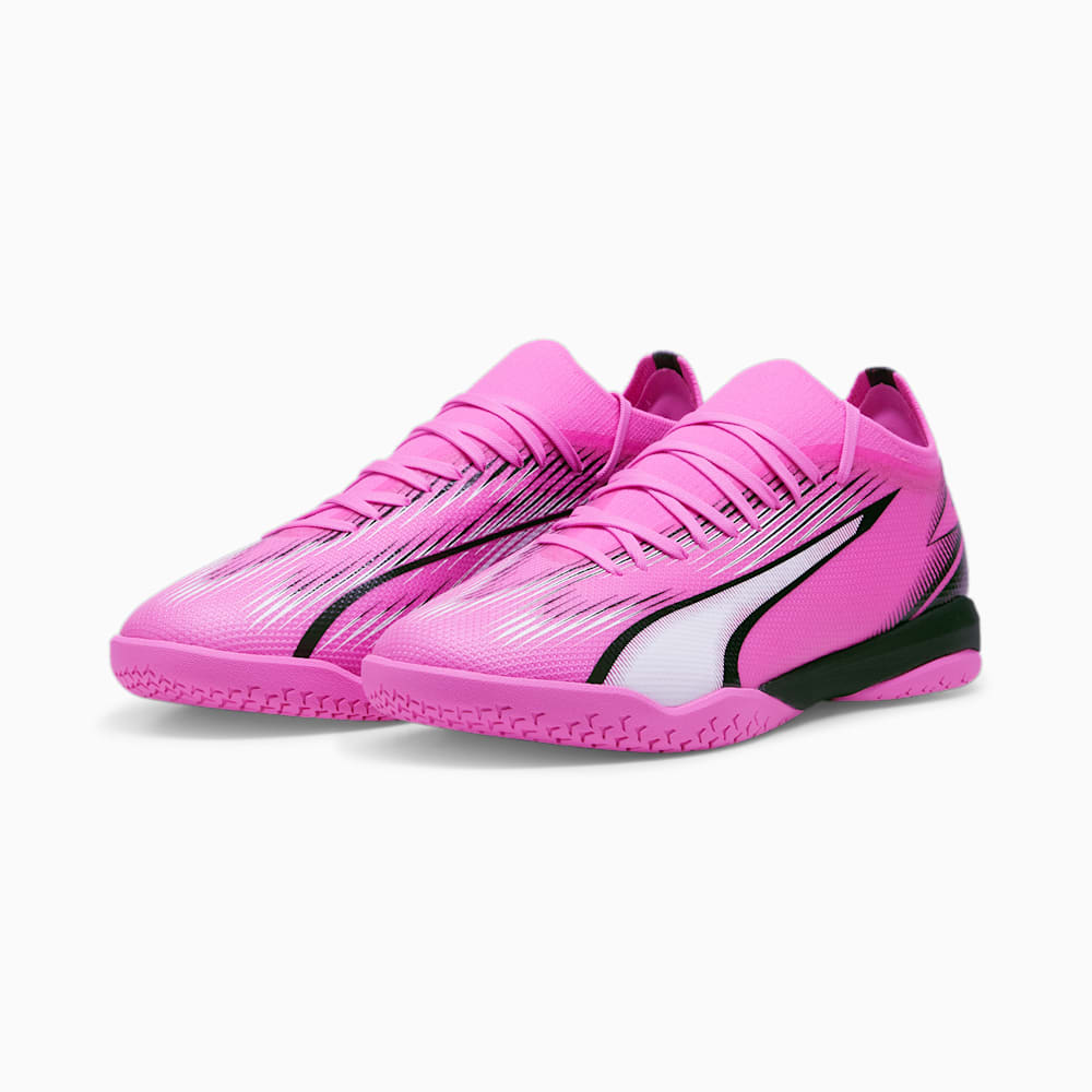 Puma ULTRA MATCH IT Soccer Cleats - Poison Pink-White-Black