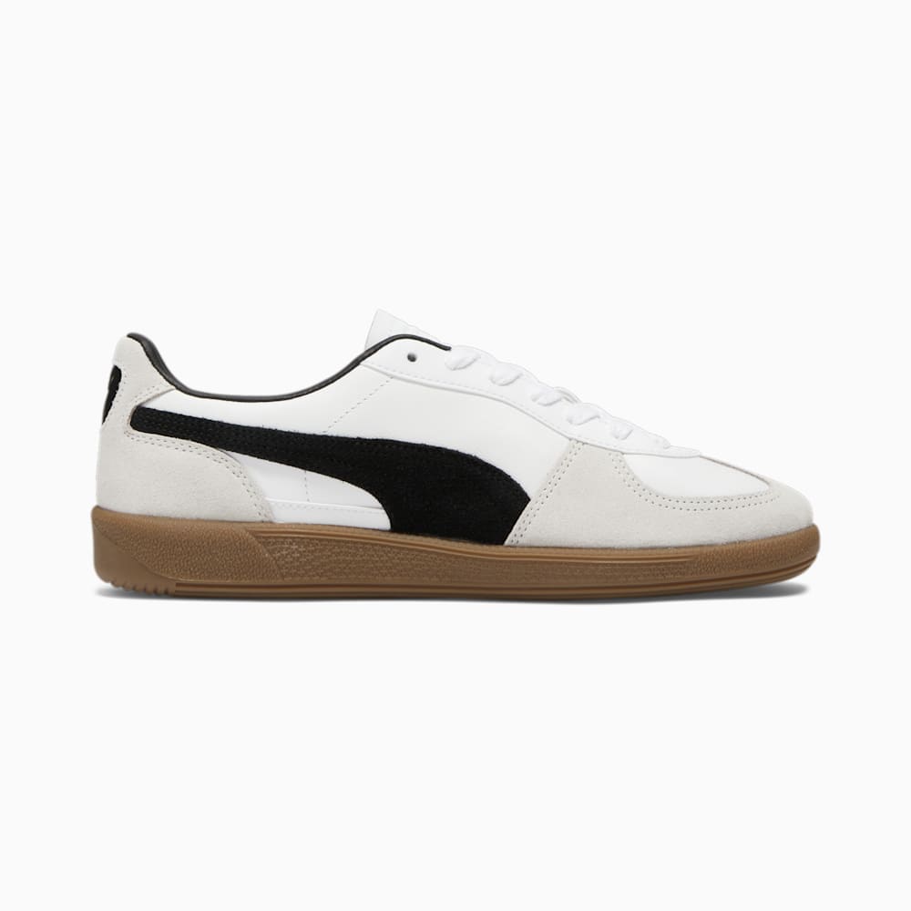 Puma Palermo Leather Sneakers - White-Vapor Gray-Gum