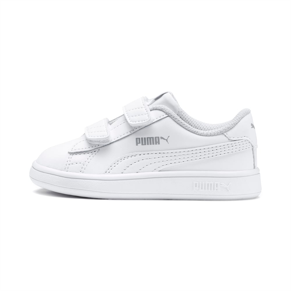 Puma PUMA Smash v2 Toddler Shoes - White-White