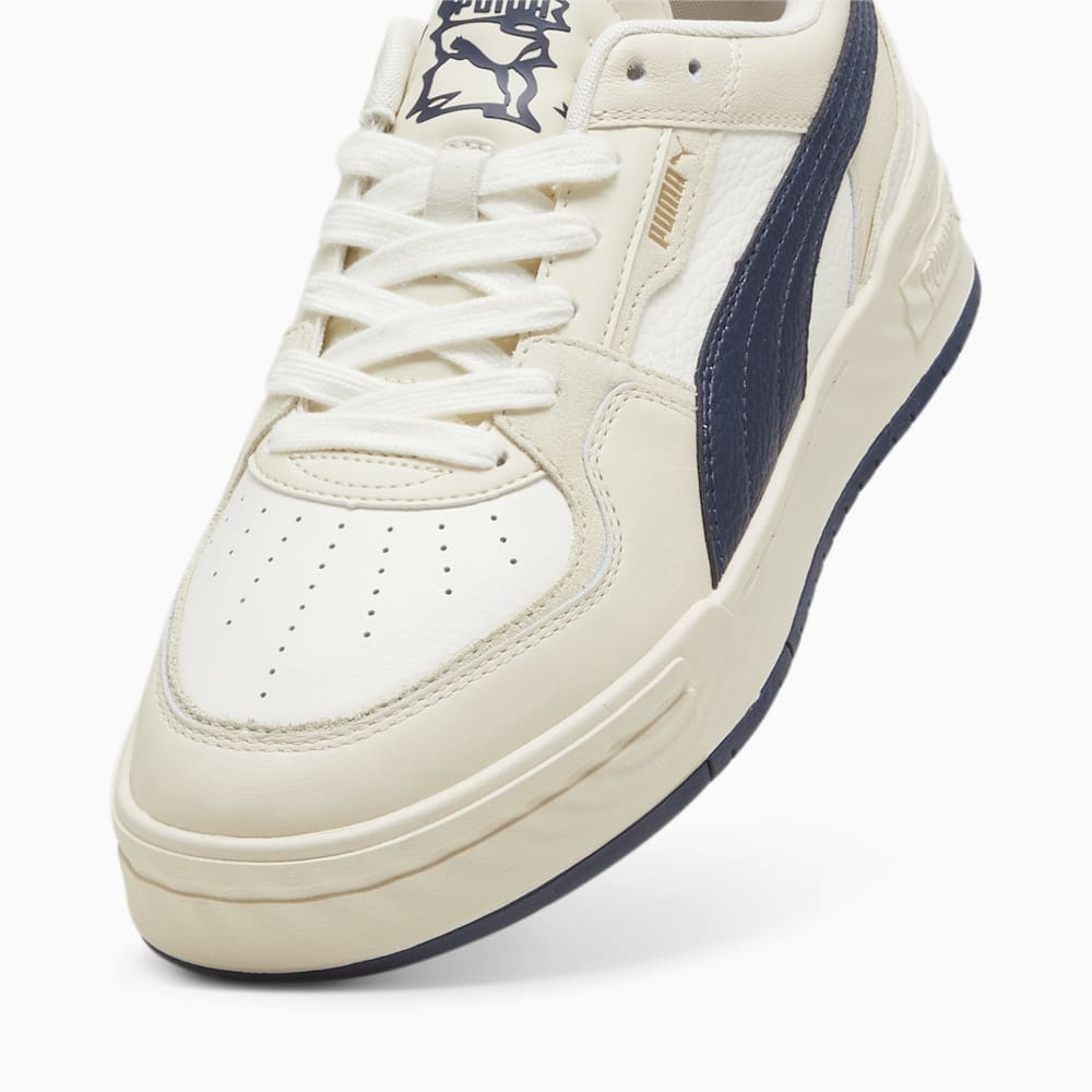 Puma CA Pro Ripple Earth Sneakers - Warm White-Club Navy