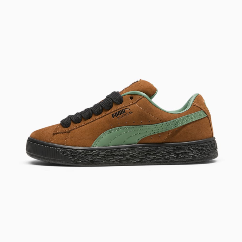 Puma Suede XL Sneakers - Teak-Deep Forest-Black