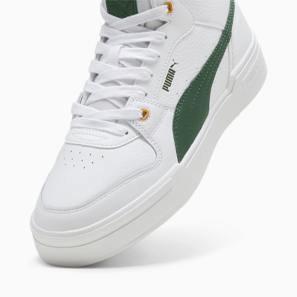 Puma CA Pro Mid Sneakers - White-Vine-Ginger Tea