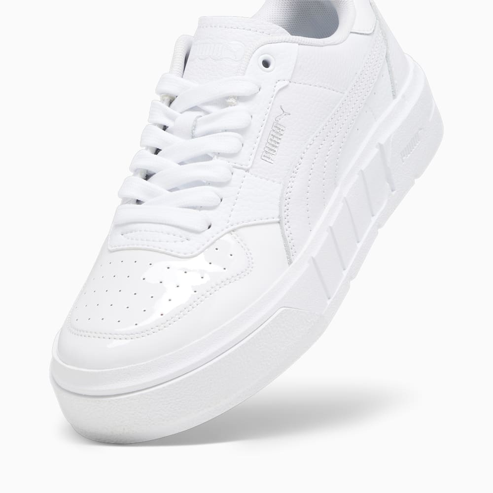 Puma Cali Court Patent Sneakers - White