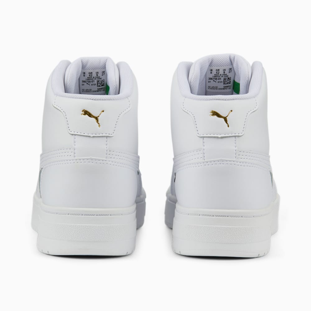 Puma CA Pro Mid Sneakers - White-Team Gold