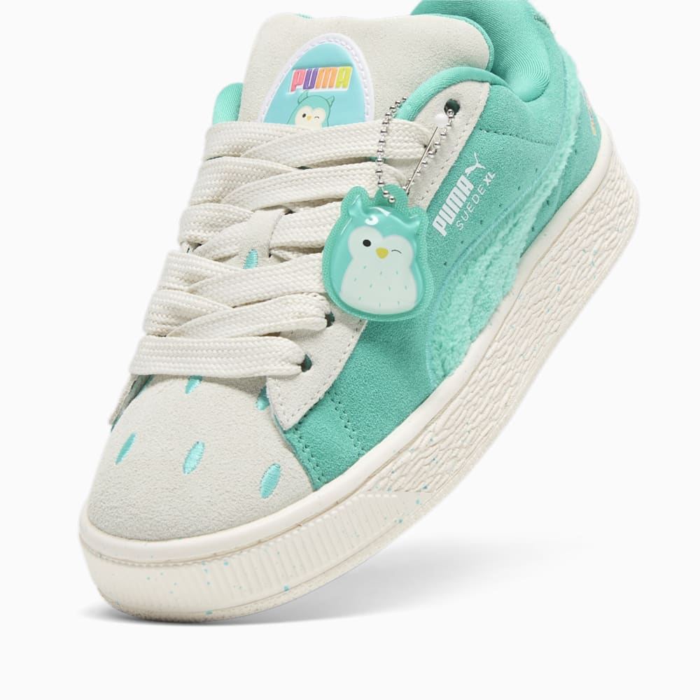 Puma PUMA x SQUISHMALLOWS Suede XL Winston Big Kids Sneakers - Warm White-Alpine Snow-Elektro Pool