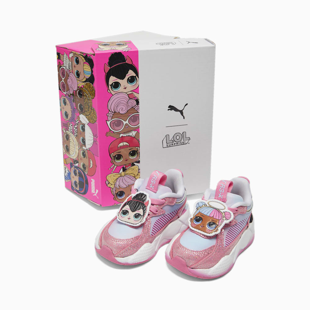 Puma PUMA x L.O.L. SURPRISE! RS-X Toddlers' Sneakers - Strawberry Burst-Silver Sky-White