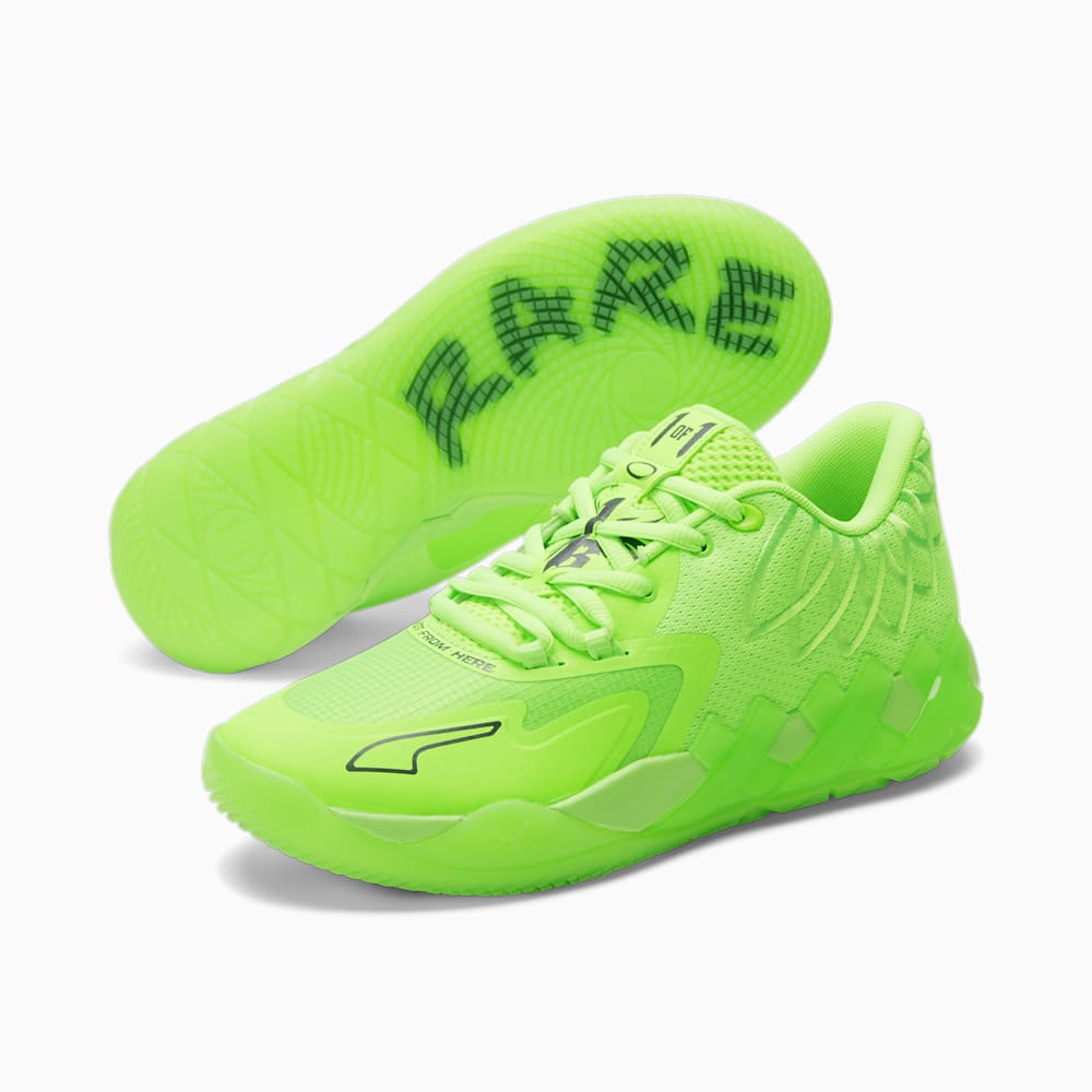 Puma x LAMELO BALL MB.01 Lo Basketball Shoes - Green Gecko-CASTLEROCK