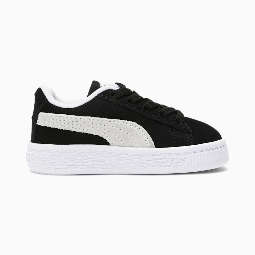 Puma Suede Classic XXI Toddler Shoes - Black-White