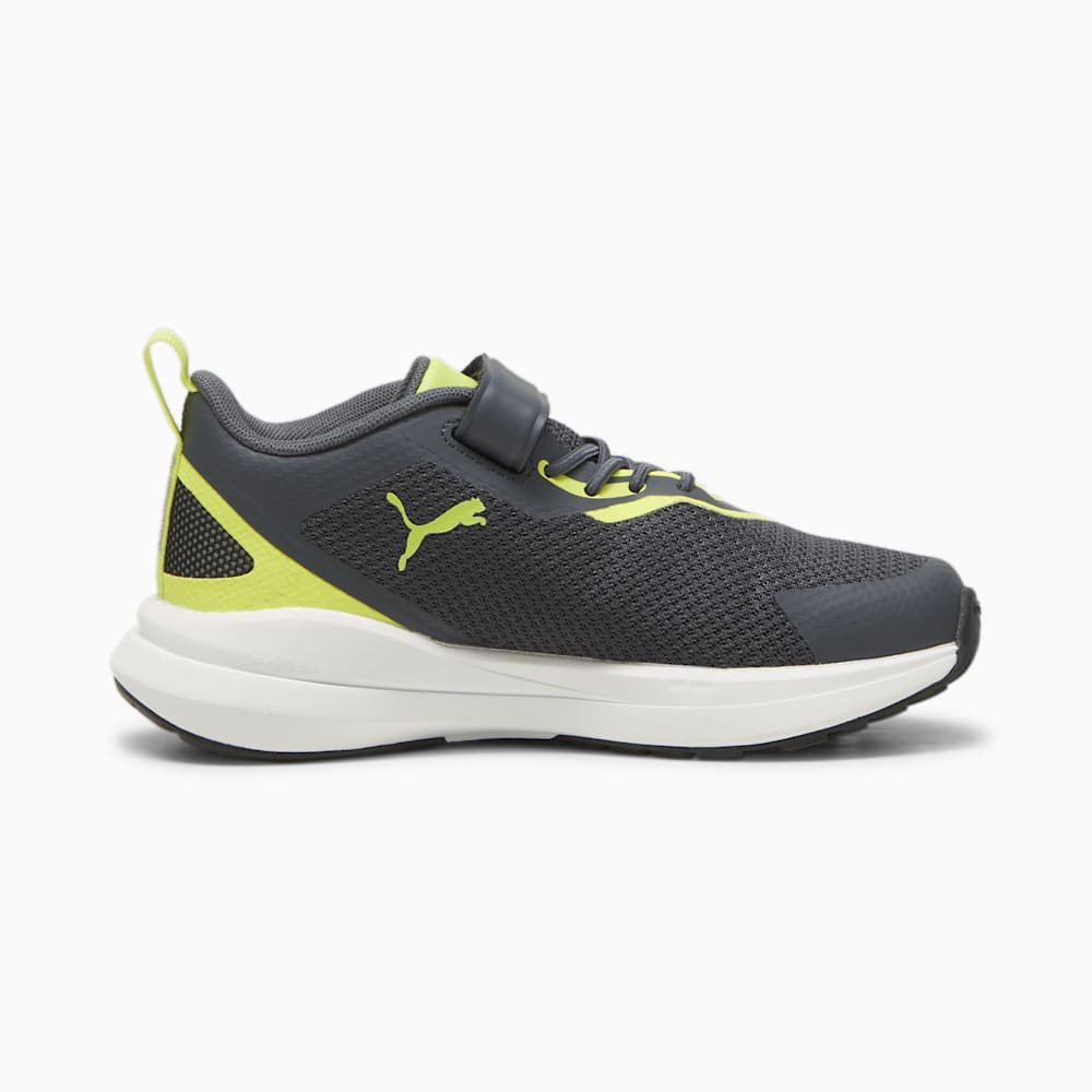 Puma Kruz Little Kids Sneakers - Strong Gray-Lime Pow-White