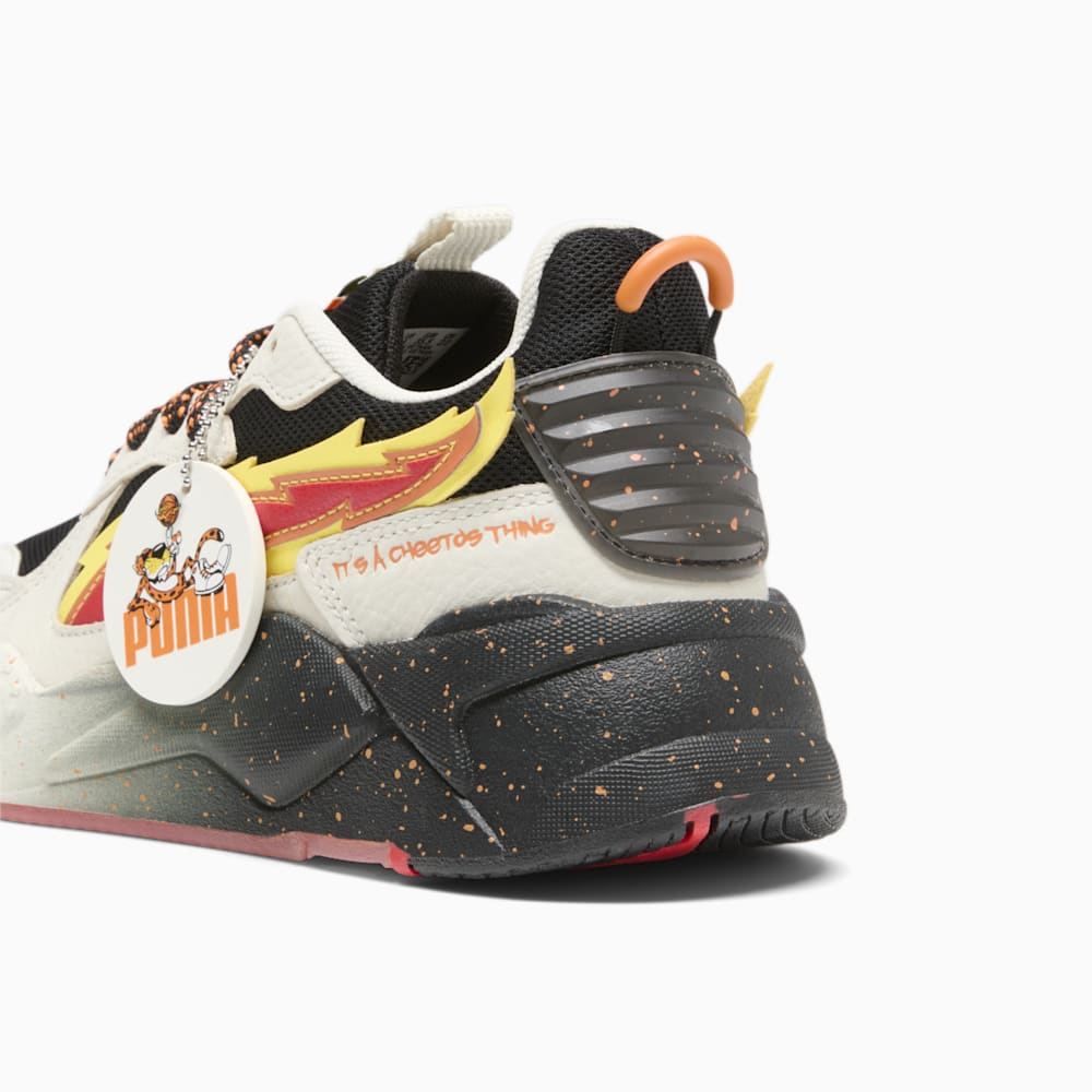 Puma PUMA x CHEETOS® RS-X FH Big Kids Sneakers - Warm White-Black-Yellow Blaze-Rickie Orange