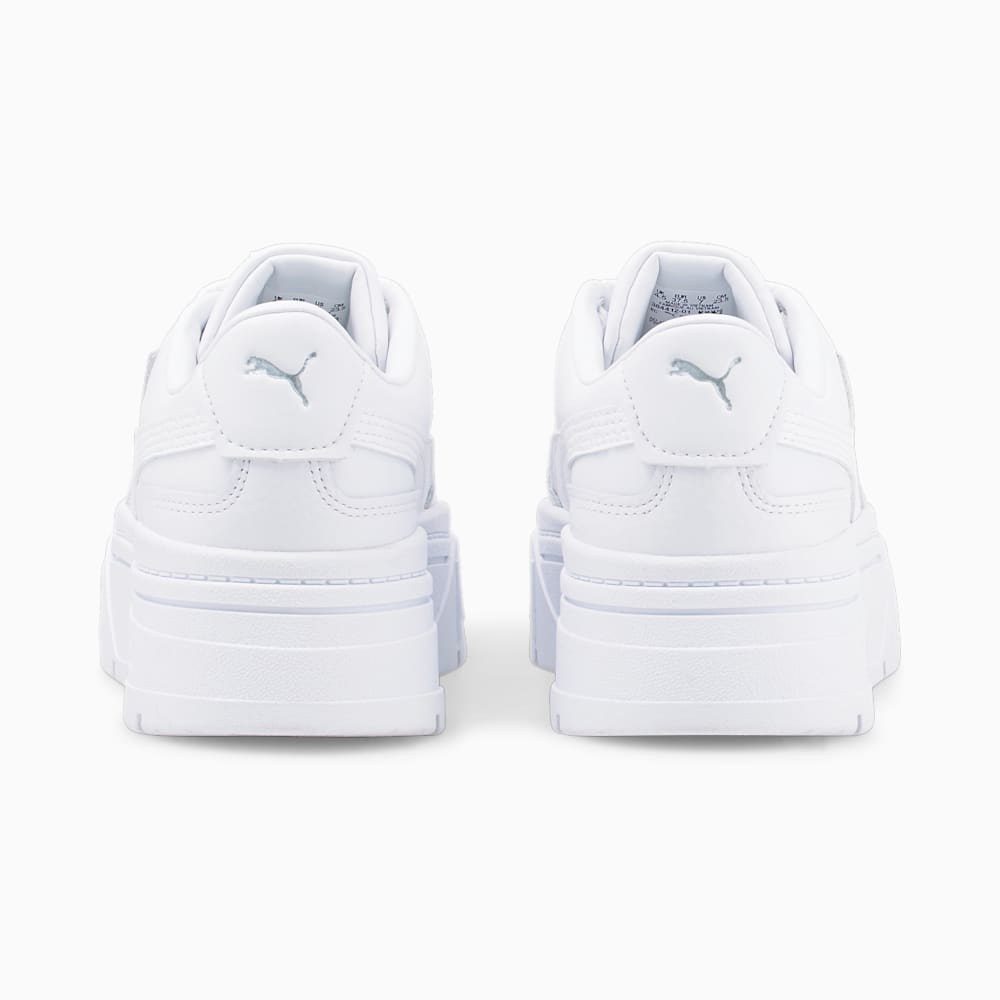 Puma Mayze Stack Leather Sneakers - White