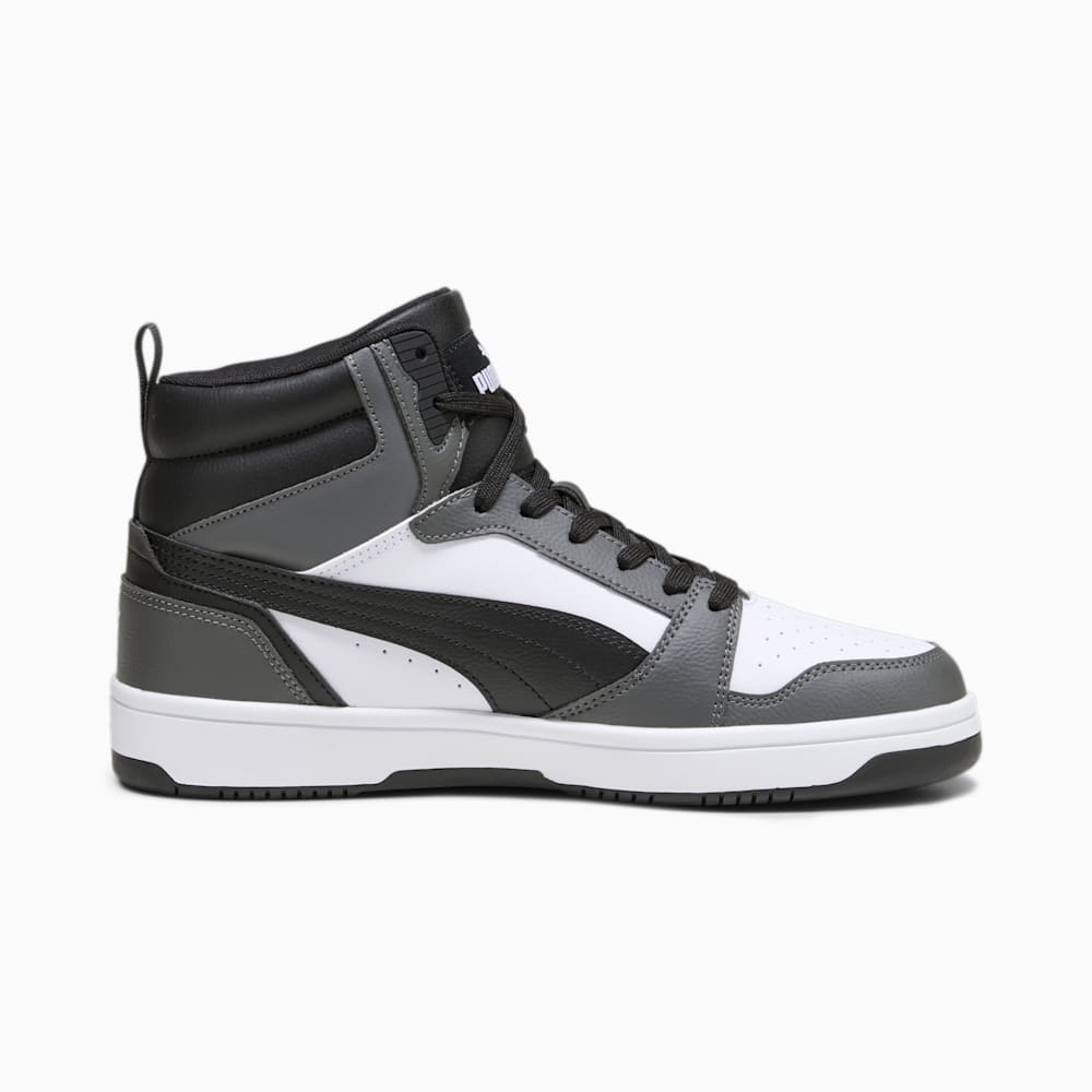 Puma Rebound Sneakers - White-Black-Shadow Gray