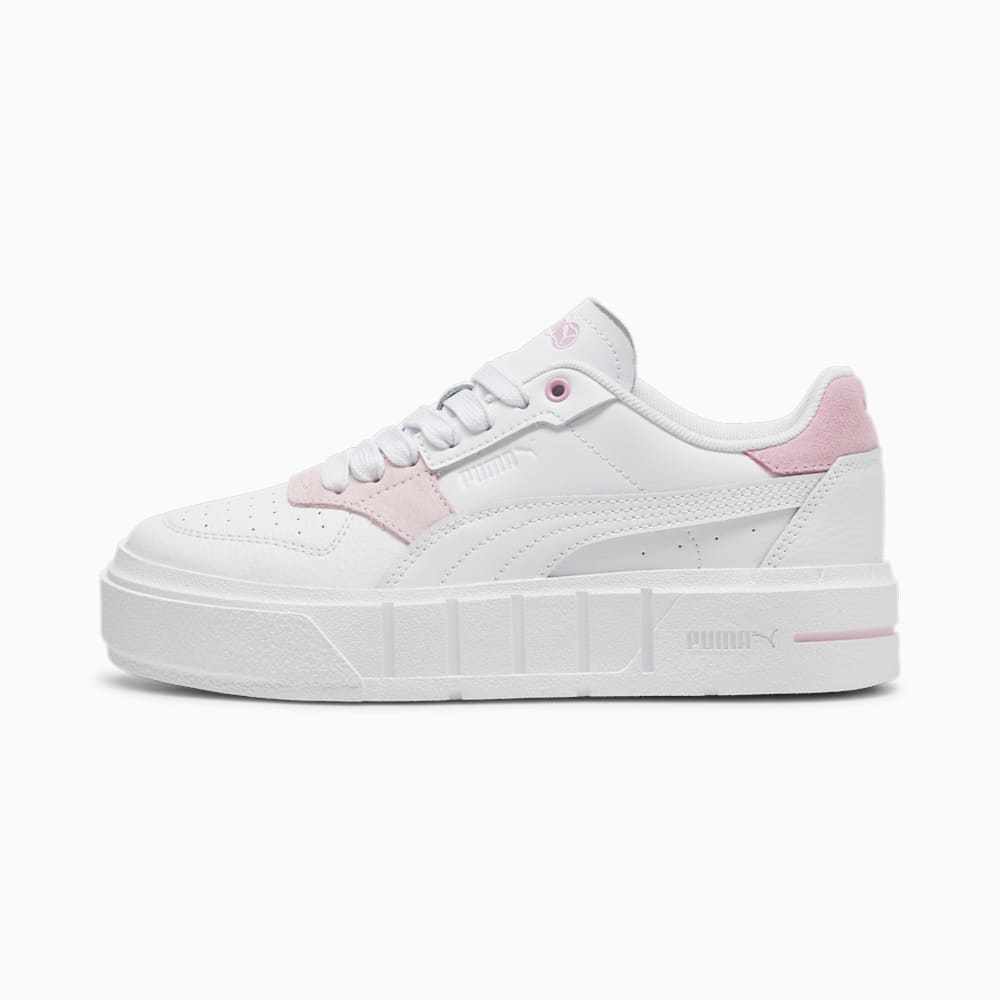 Puma Cali Court Match Big Kids Sneakers - White-Pink Lilac