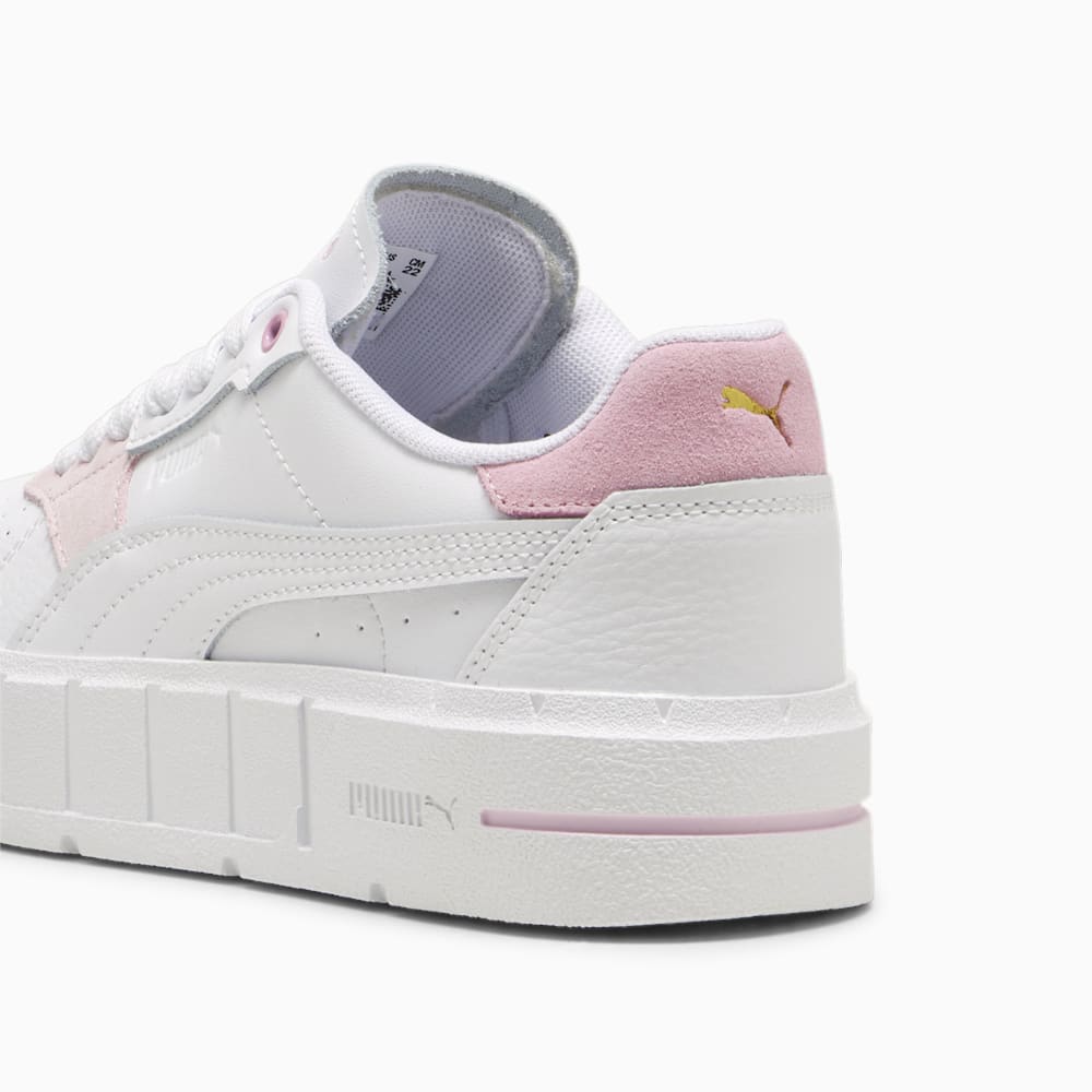 Puma Cali Court Match Big Kids Sneakers - White-Pink Lilac