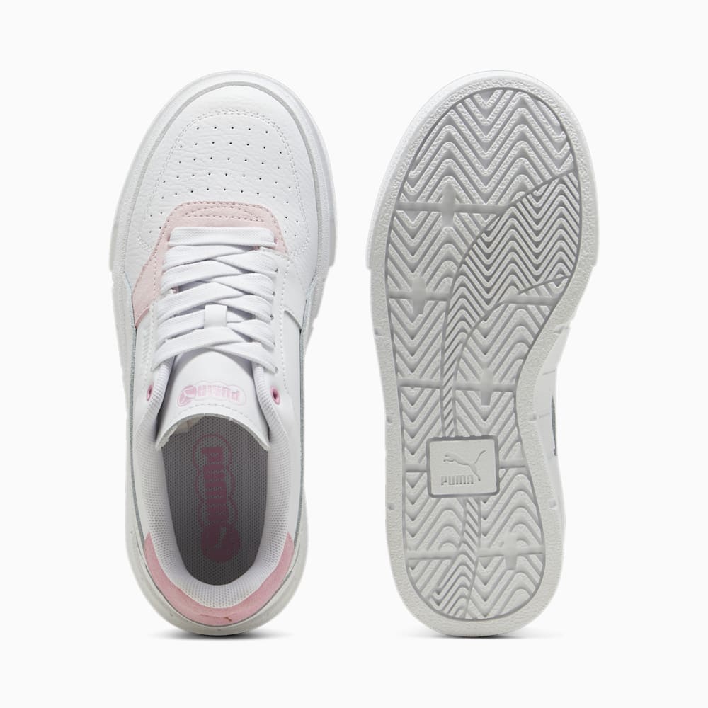 Puma Cali Court Match Big Kids Sneakers - White-Pink Lilac