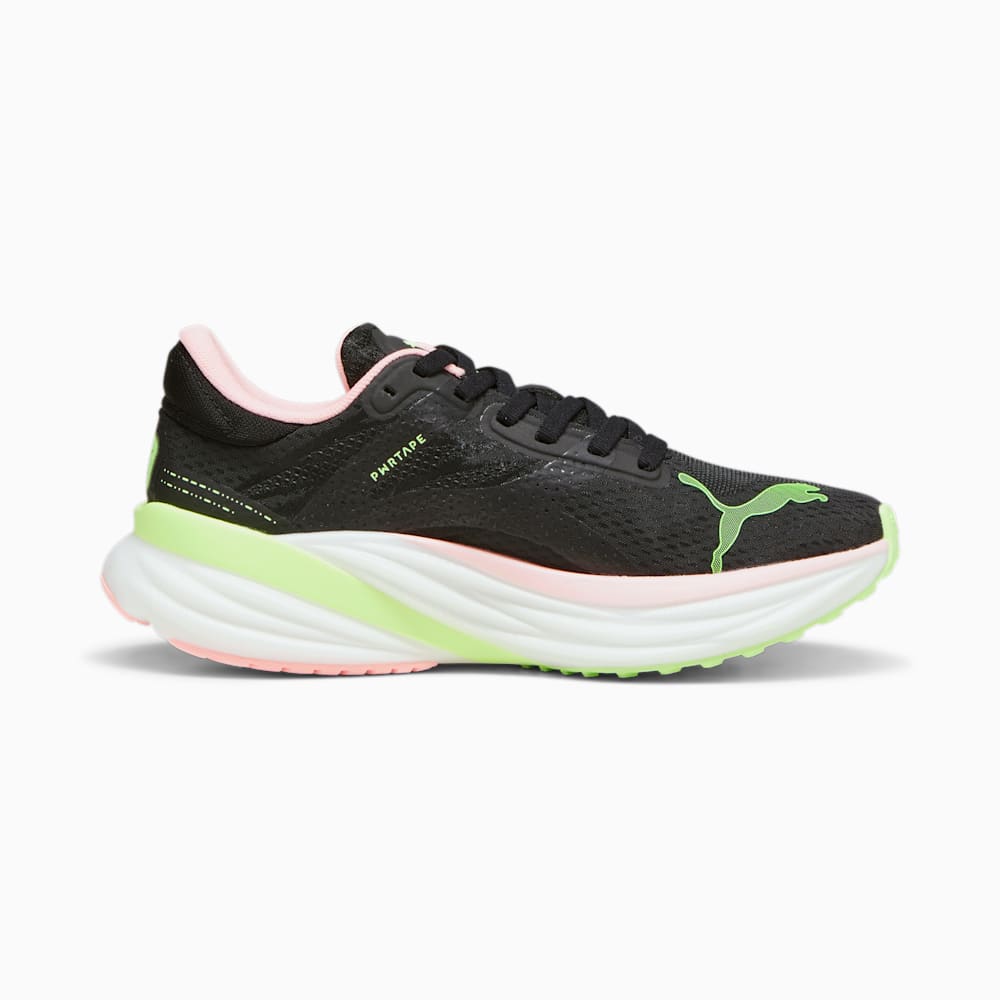 Puma Magnify NITRO™ 2 Running Shoes - Black-Koral Ice-Speed Green