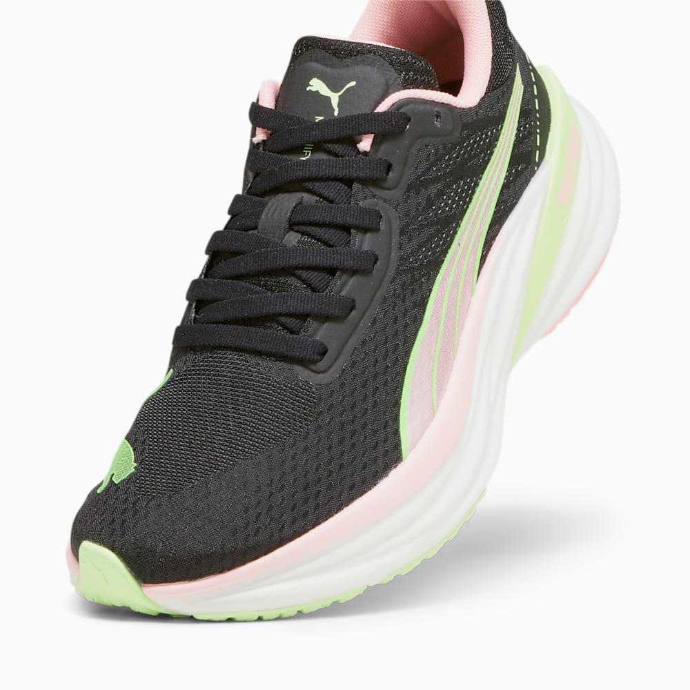 Puma Magnify NITRO™ 2 Running Shoes - Black-Koral Ice-Speed Green