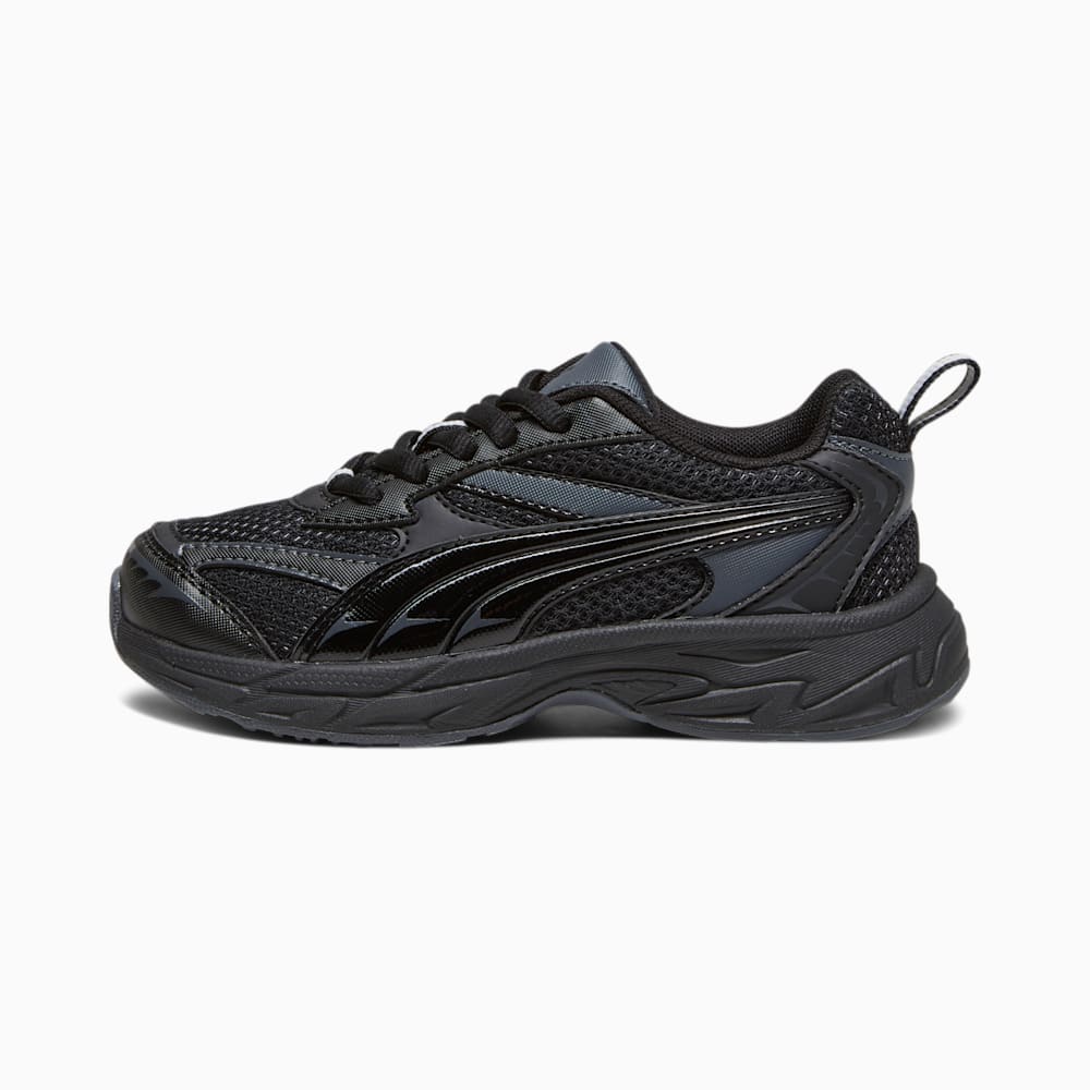 Puma Morphic Basic Little Kids Sneakers - Black-Strong Gray