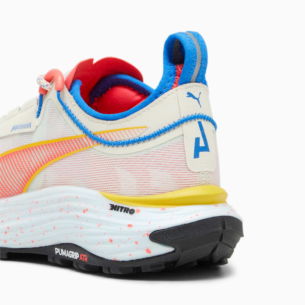 Puma SEASONS Voyage NITRO™ 3 Running Shoes - Alpine Snow-Ultra Blue-Yellow Burst