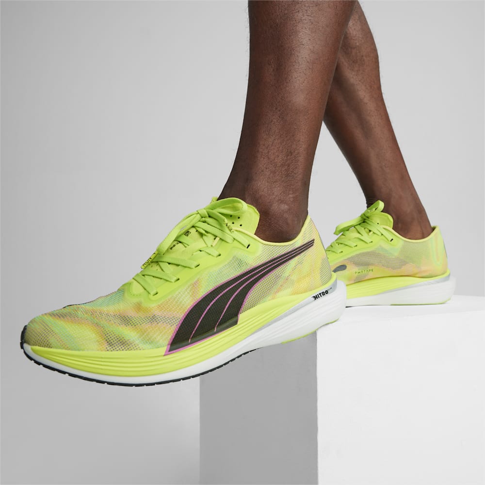 Puma Deviate NITRO™ Elite 2 Running Shoes - Lime Pow-Black-Poison Pink