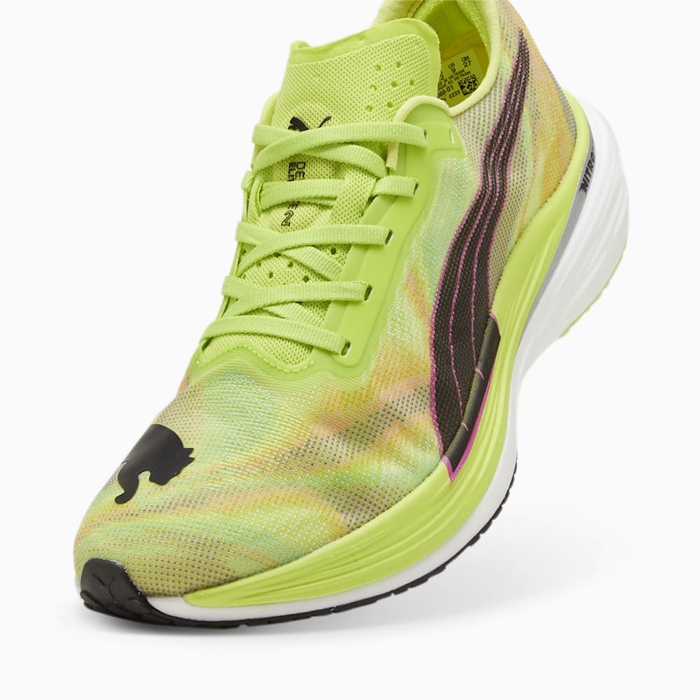 Puma Deviate NITRO™ Elite 2 Running Shoes - Lime Pow-Black-Poison Pink