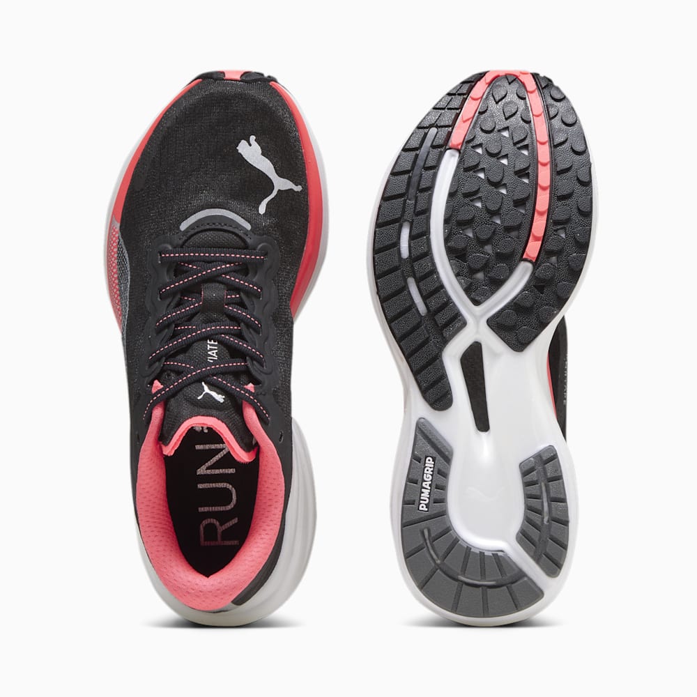 Puma Deviate NITRO™ 2 Running Shoes - Black-Fire Orchid