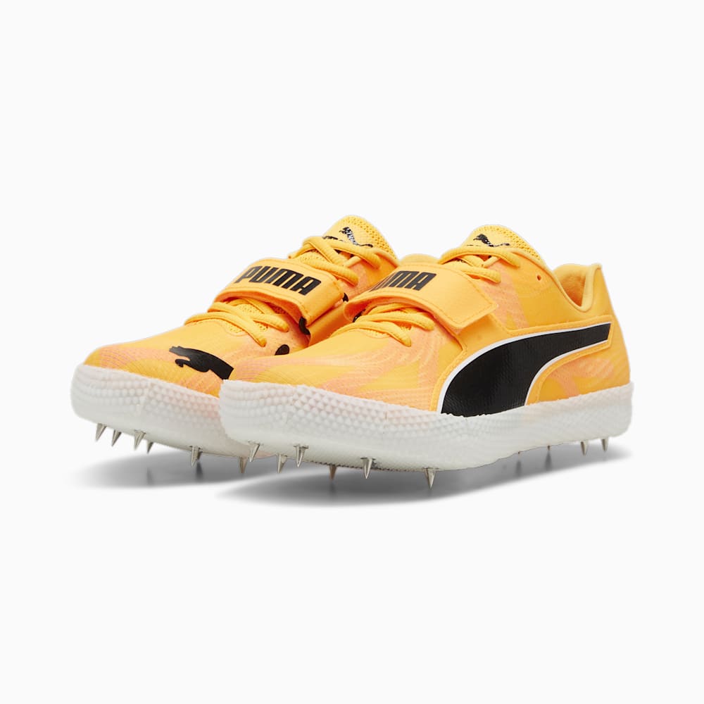 Puma evoSPEED High Jump 11 Ultraweave Track Spikes - Sun Stream-Sunset Glow-Black