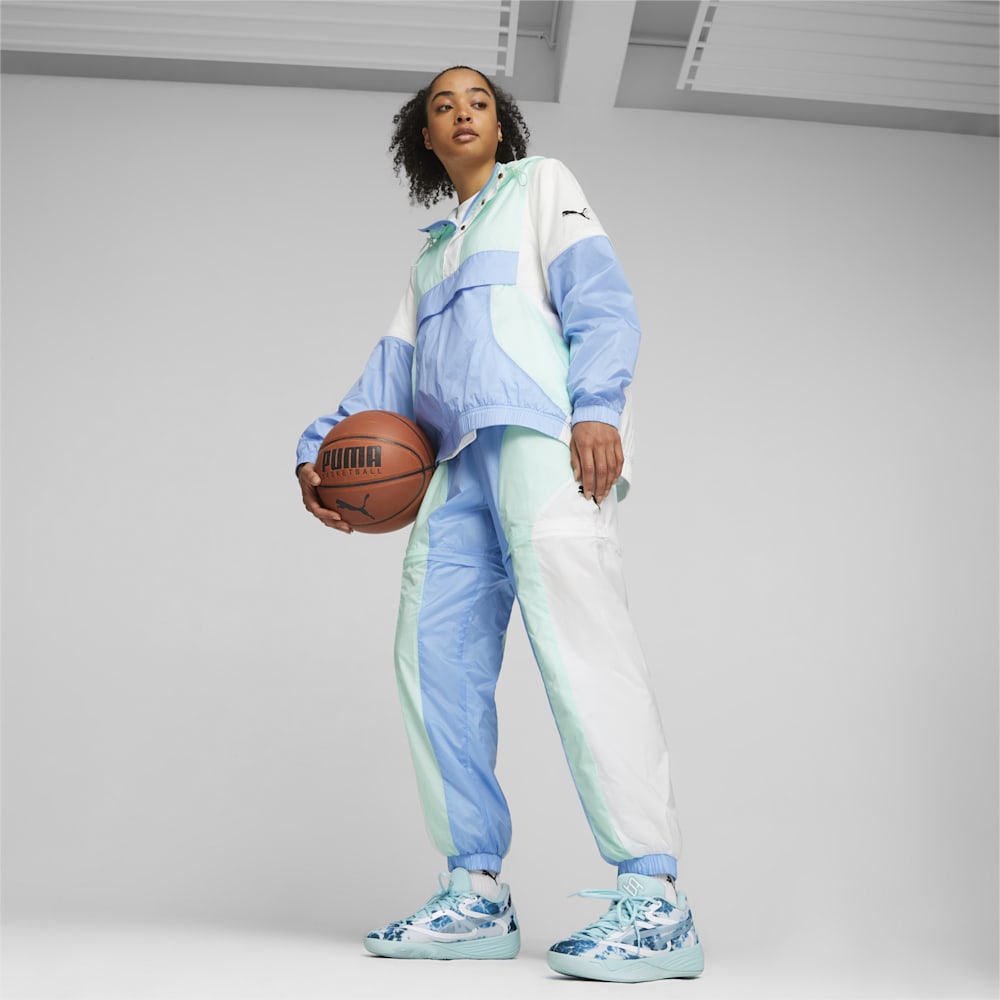 Puma STEWIE x WATER Stewie 2 Basketball Shoes - Light Aqua-White