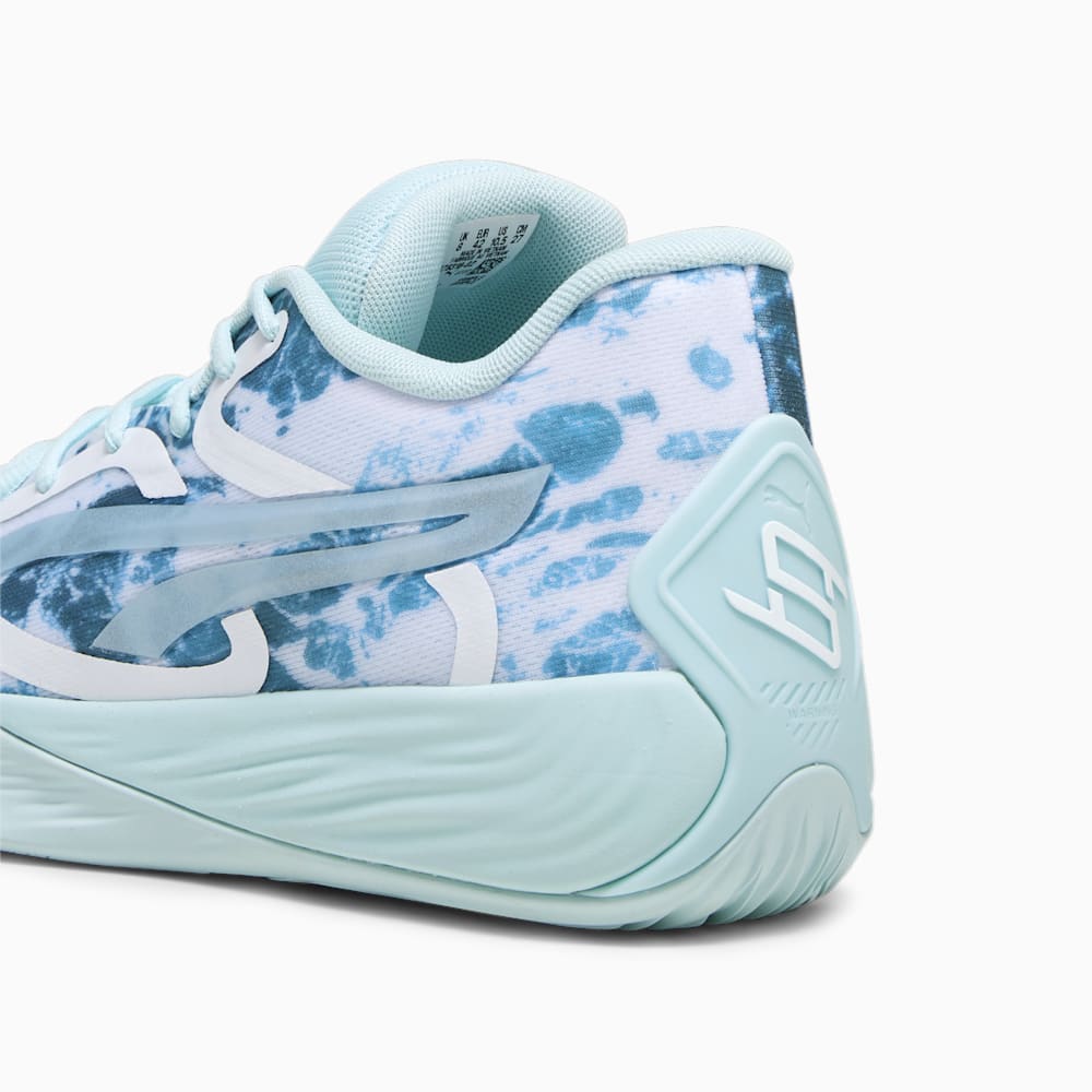 Puma STEWIE x WATER Stewie 2 Basketball Shoes - Light Aqua-White