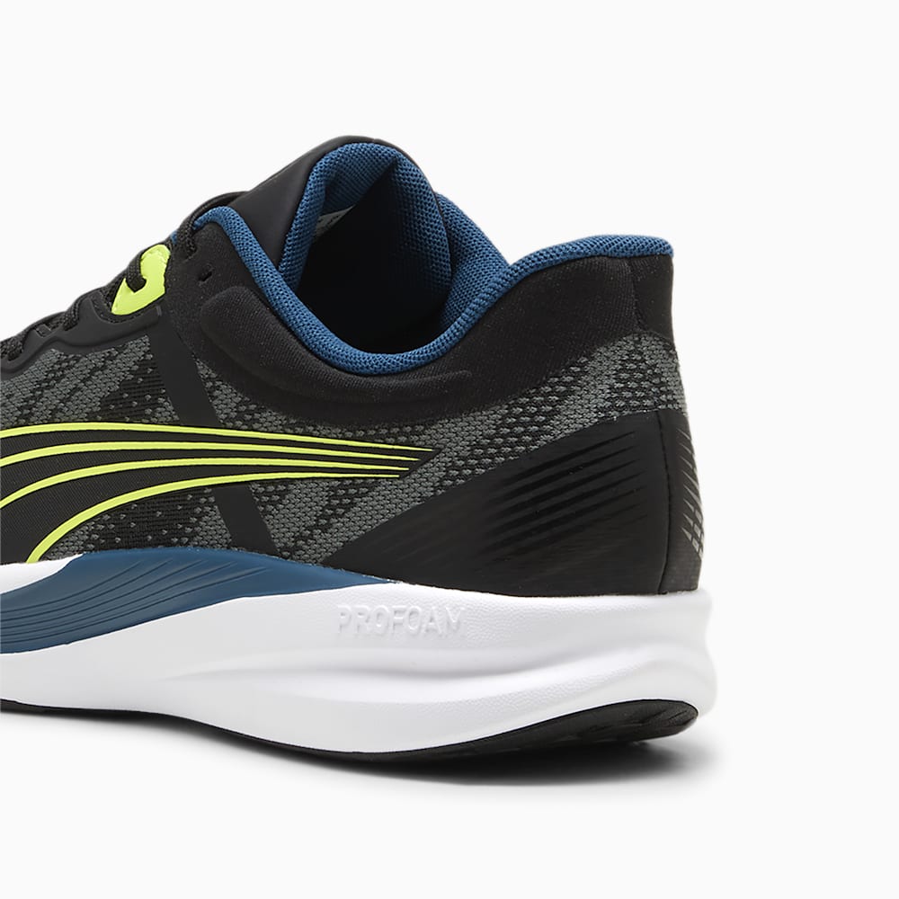 Puma Redeem ProFoam Engineered Running Shoes - Black-Silver-Lime Pow